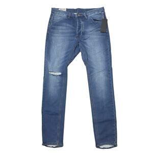 One Teaspoon Men's Mr. Bones Skipper Wash Skinny Jeans